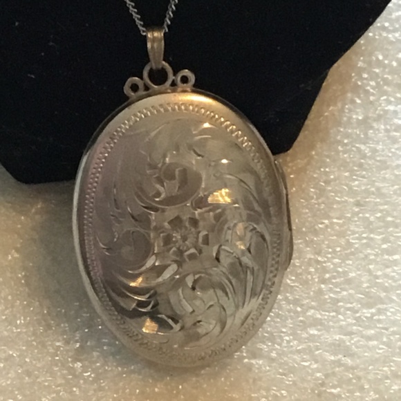 Lovely SMIBO sterling silver necklace w/ locket - Picture 5 of 8